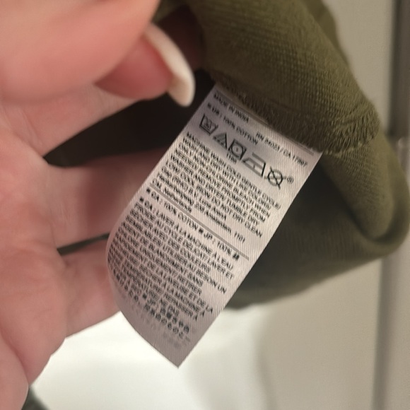 NWT banana republic olive button-down dress - Picture 3 of 4